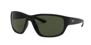Ray-Ban RB4300 Sunglasses 601/31-63 - , Green Lenses