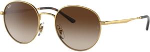 Ray-Ban RB3681 Sunglasses, Gradient Brown Lenses, Arista, 50, RB3681-001-13-50