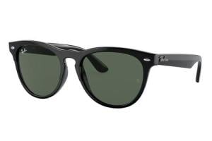 RAY BAN RB4471 Sunglasses with Black Frame and Green Lenses
