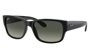Ray-Ban RB4388 Sunglasses, Black Frame, Grey Gradient Lens, 55, RB4388-601-71-55
