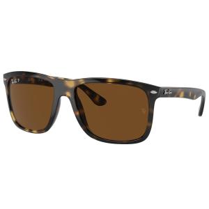 Ray-Ban Boyfriend Two RB4547 Glass Polarized Sunglasses - Havana/Brown Classic - X-Large