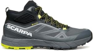 Scarpa Rapid Mid GTX Shoes - Men's, Anthracite/Acid Lime, 44, 72694/200-AntAlim-44