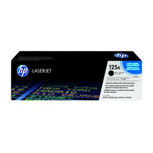 HP 125A Original LaserJet Toner Cartridge For Cost Effective Printing (Black, 2200 Pages)