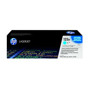 HP 125A Original LaserJet Toner Cartridge For Cost Effective Printing (Cyan, 1400 Pages)