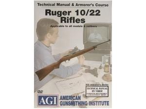 American Gunsmithing Institute (AGI) Technical Manual & Armorer's Course Video Ruger 10/22 Rifles" DVD - 177177"