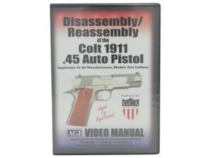 American Gunsmithing Institute (AGI) Disassembly and Reassembly Course Video Colt 1911 .45 Auto Pistols" DVD - 618752"