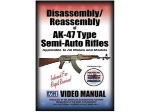 American Gunsmithing Institute (AGI) Disassembly and Reassembly Course Video AKS, MAK90, AK-47 Semi-Auto Rifles" DVD - 644419"