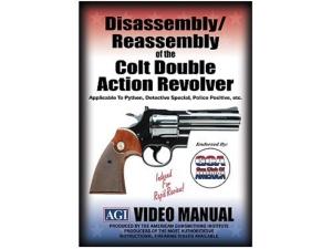 American Gunsmithing Institute (AGI) Disassembly and Reassembly Course Video Colt Double Action Revolvers" DVD - 317151"