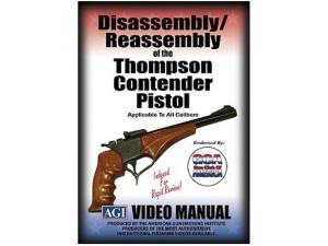 American Gunsmithing Institute (AGI) Disassembly and Reassembly Course Video Thompson Contender Pistols" DVD - 147478"