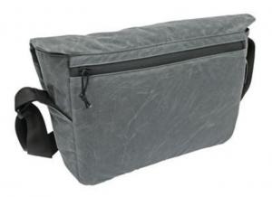 Grey Ghost Gear Wanderer Messenger Bag, Wax Canvas, Charcoal, 6027-GRY