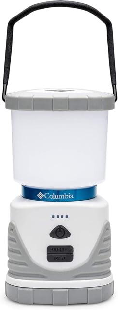 Columbia Rechargeable 750 Lumen Lantern, White/Grey, 50022