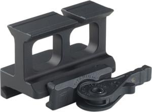 American Defense Manufacturing QD Mount w/ Tac Lever for the Aimpoint ACRO Micro Red Dot in Low Height, Black, AD-ACRO-L-TAC