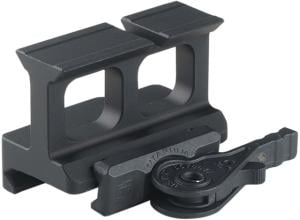 American Defense Manufacturing QD Mount w/ Titanium Lever Assembly for the Aimpoint ACRO Micro Red Dot in Lower-Third Co-Witness Height, Black, AD-ACRO-11-TL