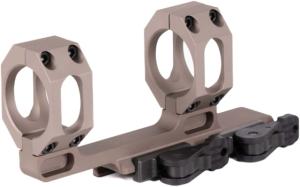 American Defense Manufacturing Recon 1.63in 30mm Ring Size Rifle Scope Mount, TAC Lever, Flat Dark Earth, AD-RECON-M-30-FDE-TAC