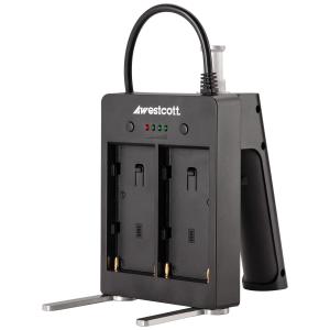 Westcott L60-B Battery Grip with NP-F Adapter in Black