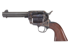 Taylors & Co 1873 Cattleman .45LC Revolver 6Rd 4.75" Blued Barrel CCH Steel Frame Smooth Navy-size Walnut Grips SAO 200113
