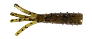 Z-man Tiny Ticklerz Soft Bait, 8 pack, 1.75in, Green Pumpkin, MTIC-46PK8
