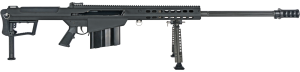 Barrett 20184 M107A1 50 BMG 10+1 29” Fluted Barrel, Picatinny Rail Receiver, M-LOK Handguard, QD BiPod Forend, Black Polymer Grip