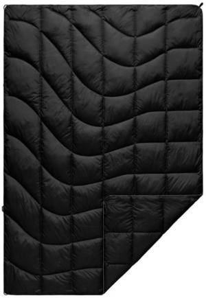 Rumpl Nanoloft Blanket, Solid, Black, Travel, TTPB-SB2-X
