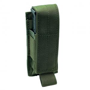 Shellback Tactical Single Pistol Mag Pouch, Molle compatible, Ranger Green, One Size, SBT-4000-RG