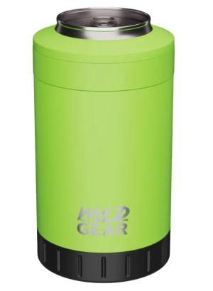 Wyld Gear 12 oz Multi-Can with Built-in Bottle Opener Green Bright - Thermos/Cups &koozies at Academy Sports