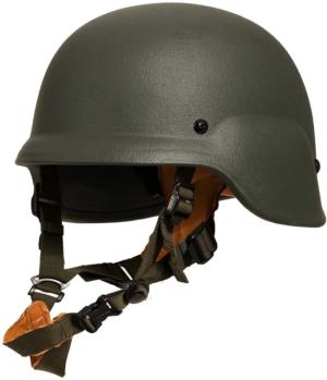 Ace Link Armor Pasgt Ballistic Helmet, Green, Large, B-BH-PSG-GRN-3-L