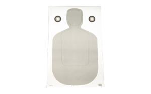 Action Target TQ-21 Qualification Target, White and Gray, 23 inx35 in, 100 Per Box F-TQ21ANT-AV2-100