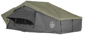 Overland Vehicle Systems N4E Nomadic 4 Extended Roof Top Tent, Gray/Green, 18349936
