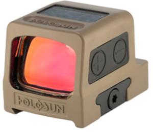 Holosun HE509T X2 Enclosed Reflex Optical Red Dot Sight, Green LED, Flat Dark Earth, HE509T-GR X2 FDE