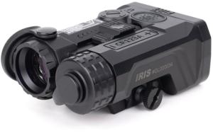 Holosun, IRIS 3, Triple Function, Rifle Illuminator & Laser/Infrared System, Green/IR Laser, IR Illuminator, Fits Picatinny, Remote Dual Activated Button, Anodized Finish, Black