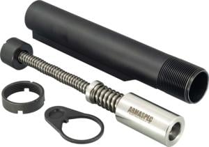 Armaspec AR15 GEN4 H3 Stealth Recoil Spring Buffer Kit, Stainless/Black, ARM263-H3