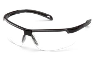 Pyramex Ever-Lite Safety Glasses Black Frame / Clear Lenses