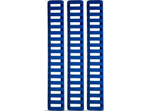 ERGO 18-Slot Ladder Low Profile Picatinny Rail Cover 7 Polymer Package of 3 - 835796"