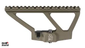 Arsenal Scope Mount With OD Green Cerakote For AK Variant Rifles With Picatinny Rail SM-13G