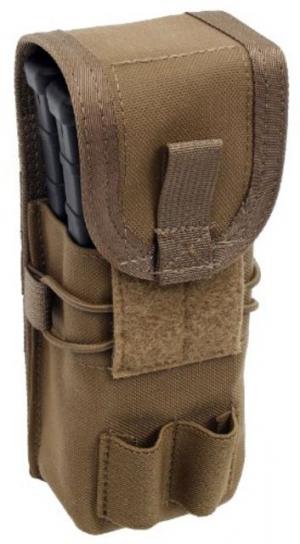 Tactical Tailor Fight Light 5.56 Double Mag Pouch, Coyote Brown, 10036LW-14