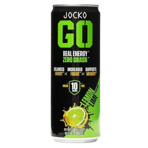 Jocko Fuel 29006 Lemon Lime Energy Drinks 12oz 12Pack