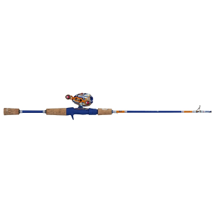 Profishiency Krazy Rizz Rec Spinning Rod and Reel Combo - Blue/Orange