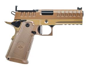 Watchtower Firearms APACHE9MMCMNDRFDE Apache Commander Frame 9mm Luger 15+1 4.25” Threaded Barrel Steel Slide Flat Dark Earth PVD