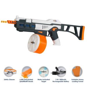 SPLAT R Ball SRB1200 Full/Auto Soft Water Bead Blaster Kit Toys, 950003-102