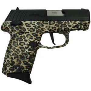 SCCY INDUSTRIES CPX-1 9mm 3.1" 10rd Pistol | Black Slide w/ Leopard Frame