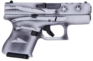 Glock Glock Glock 27 Gen 5, .40 S&Amp;W, 3.5" Barrel, Black White Flag, (3) 9-Rd, US Made PA275S204-BWFLAG