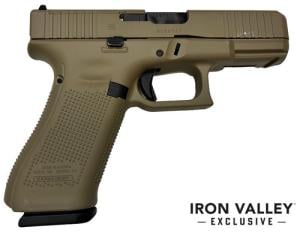 Glock 45 9Mm 4" Mos 3/17Rd Coyote Tan PA455S204MOS-CT