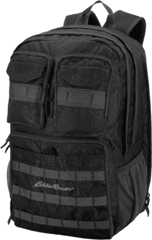Eddie Bauer Cargo 30L Backpack, Black, EBB1006-001