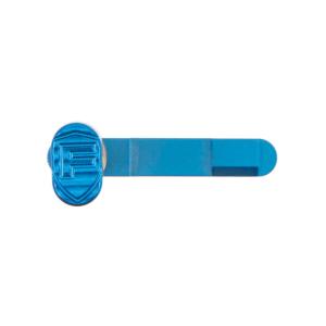 Fortis Manufacturing Magazine Catch And Release, Blue Anodize, AR15-BMCR-6061-BLU