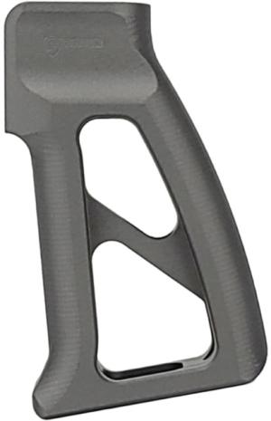 Fortis Manufacturing Torque Pistol Grip, 5 Degree, AR-15, Standard, Grey Anodize, TOR-PG-STND-5-GRY