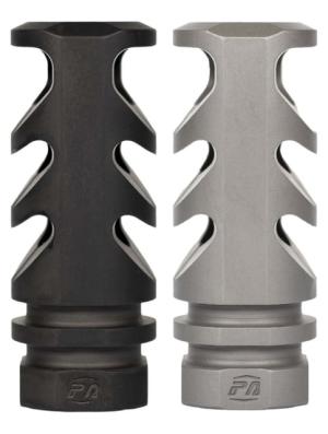 Precision Armament M4-72 Severe-Duty Compensator 5.56mm/.223Cal, Matte Stainless, A04003