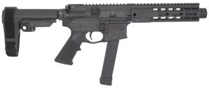 Brigade BM-9 Pistol 9mm Forged Receiver 9.5" Barrel SBA3 Tactical Brace 8" M-Lok Rail Mini Can