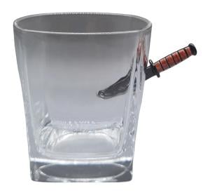 CAMP USMC LMS KNIFE WHISKEY GLASS