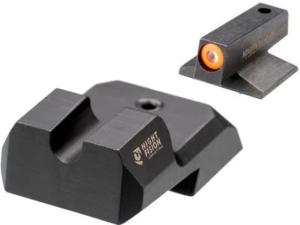 Night Fision 1911 Tritium Night Sight Set, .160 Blade Orange Front Ring, U Notch Blank Rear, 1911-326-014-OGZX