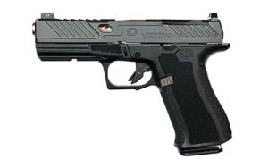 Shadow Systems, CR920XL Elite, 9MM, 4.18" Bronze Spiral Barrel, Elite Slide, SS Guide Rod, OR, Nitride Finish, Black, Trigger Safety, Tritium Front Night Sight, 15 Rounds, 2 Magazines, Includes Range Bag and Optics Kit
